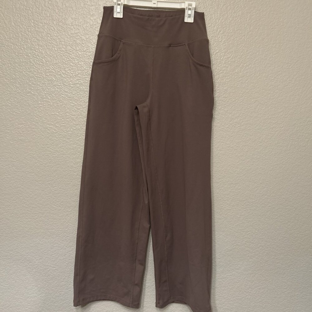 Promover High Waisted Leggings‎ Women's S Wide Leg Workout Athleisure Activewear